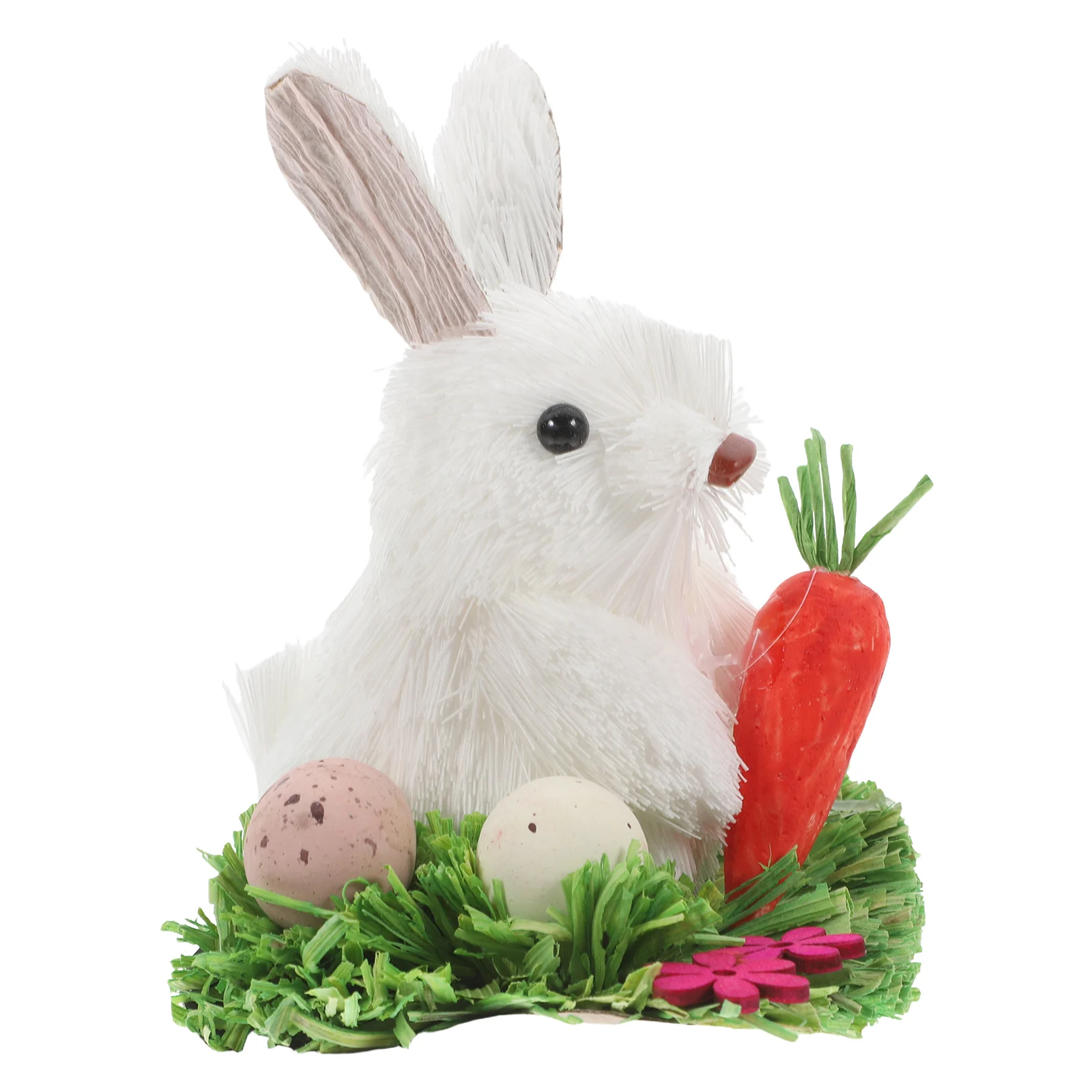 

Easter Bunny Decoration Decortion Figurine Figures Sculpture Garden Statue Decorations Rural Table