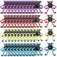1-24PCS Deformed Fidget Spinner Chain Toys for Children Hand Spinner Vent Toys Adult Stress Relief Fidget Sensory Toys Gifts