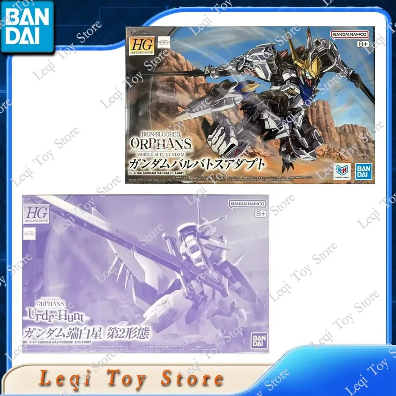 bandai-original-hg-gundam-iron-blooded-orphans-barbatos-adapt-hajirososhi-2nd-form-action-anime-figures-assembly-model-ornaments