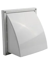 100MM,125MM,150MM Exterior Wall Ventilation Grille Range Hood Duct Air Outlet With Valve For Toilet Kitchen Furniture Hardware