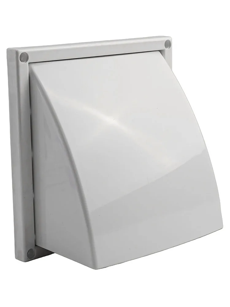 100MM,125MM,150MM Exterior Wall Ventilation Grille Range Hood Duct Air Outlet With Valve For Toilet Kitchen Furniture Hardware