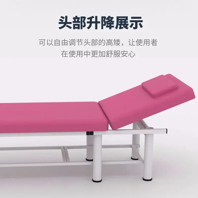

Purple Massage Bed Artificial Leather Beauty Massage Table Tattoo Eyelash Stretchers Aesthetic Furniture Table De Massage