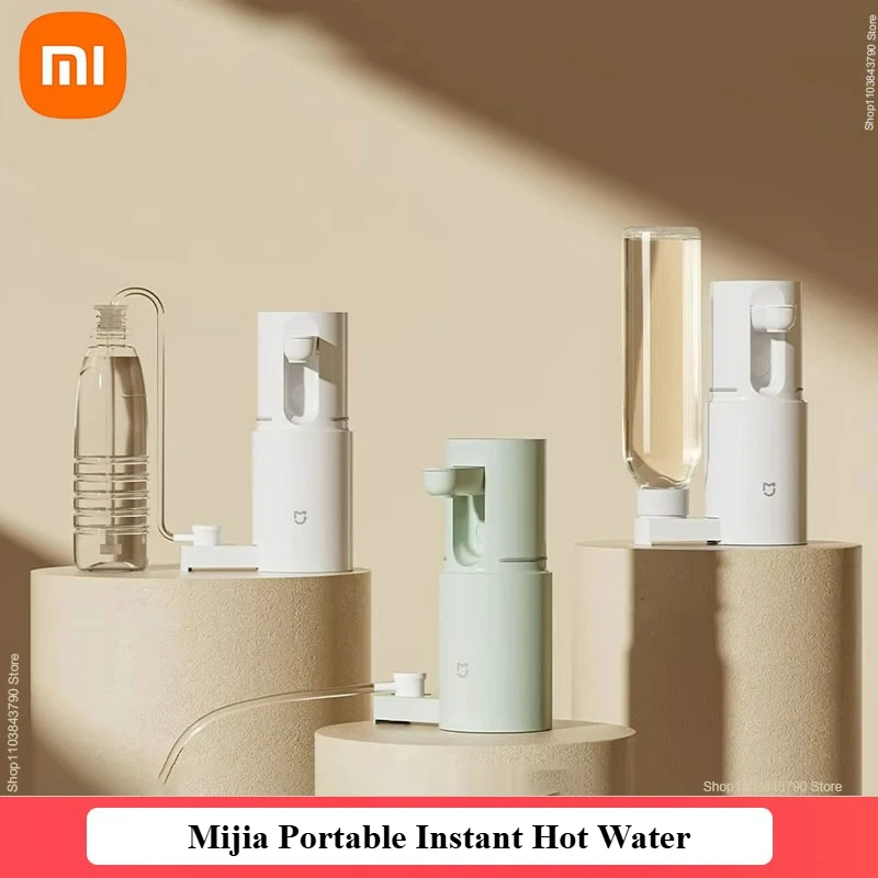 2025 New Xiaomi Mijia Portable Instant Hot Water Dispenser Desktop Electric Kettle Thermostat Portable Water Pump Fast heatin