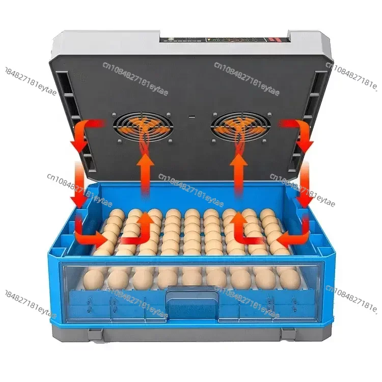 500 Capacity Egg Incubator Fully Automatic Egg Incubators Automatic Hatching Machine Chick Roller Mini Incubator