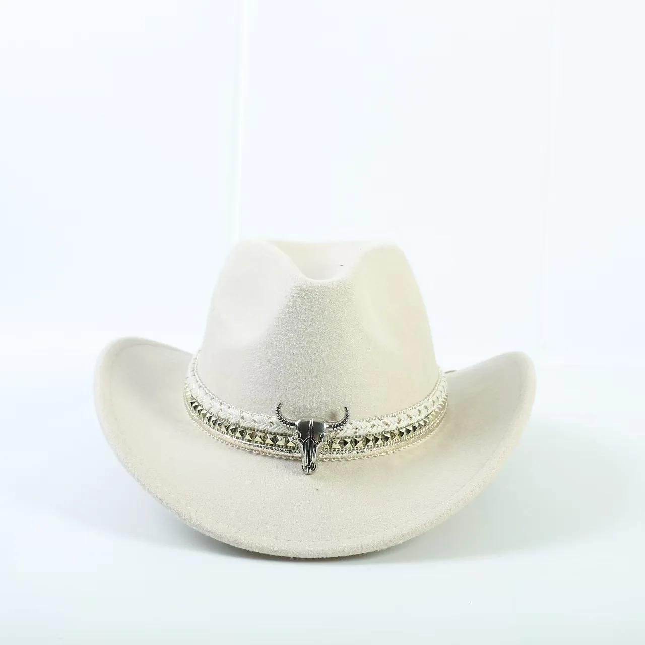 2026 1 Stück Neuer Herzförmiger Cowboy-Kopfschmuck Filzhut Neuer Outdoor-Hut für Männer und Frauen Ritterhut – Detail 19