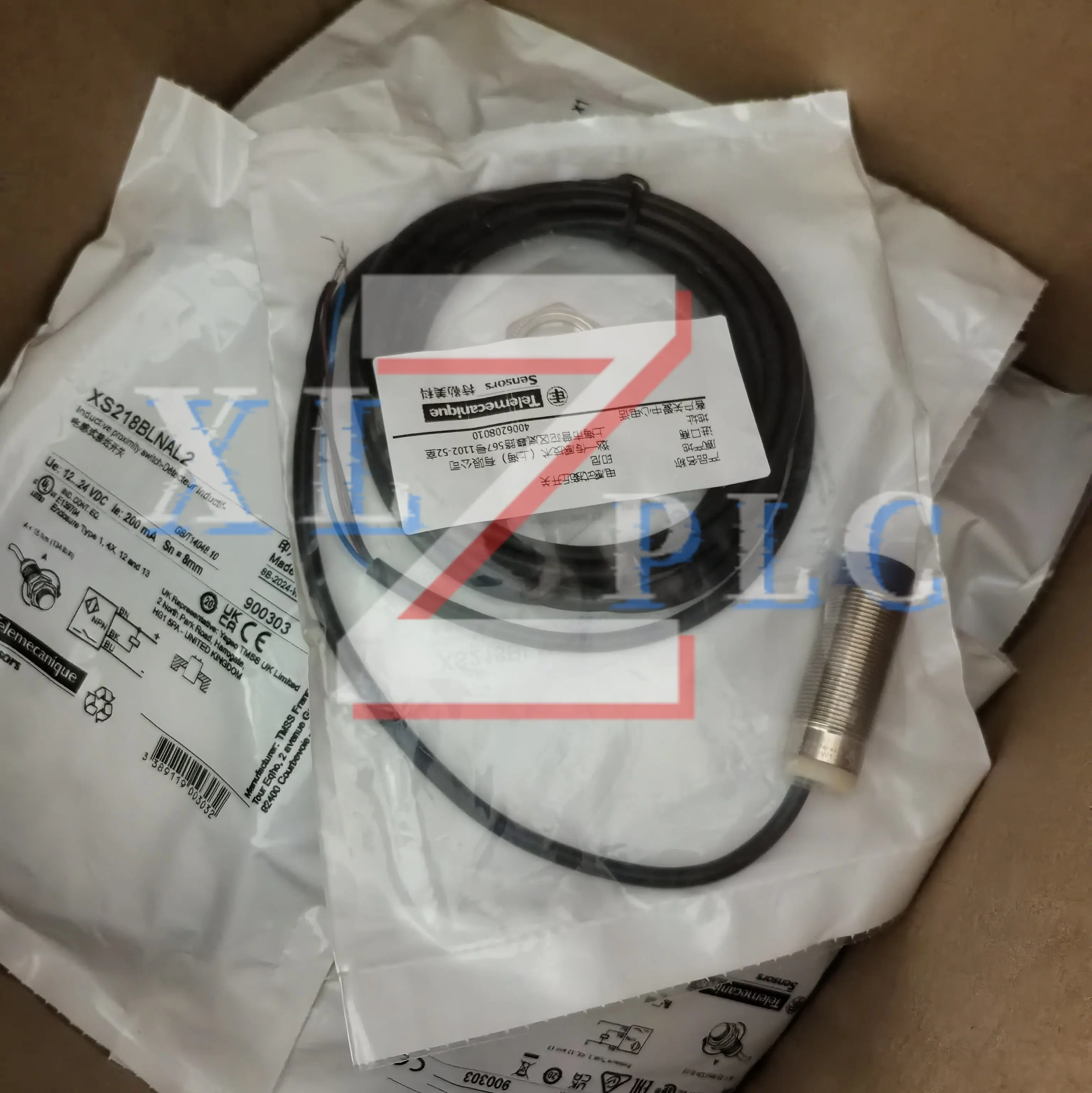 

Новый и оригинальный датчик приближения XS218BLNAL2, XS630B5NAL2