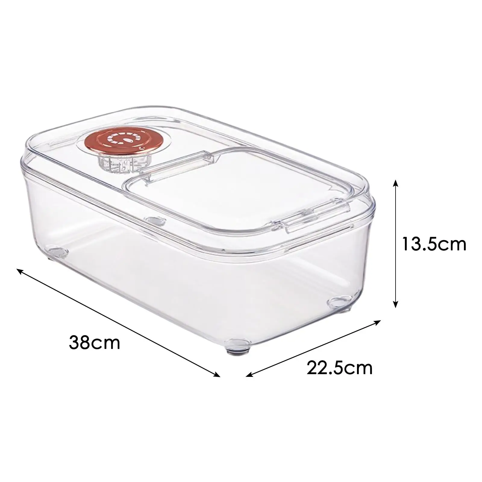 Kitchen Rice Storage Container Flour Cereal Bread Storage Organization 