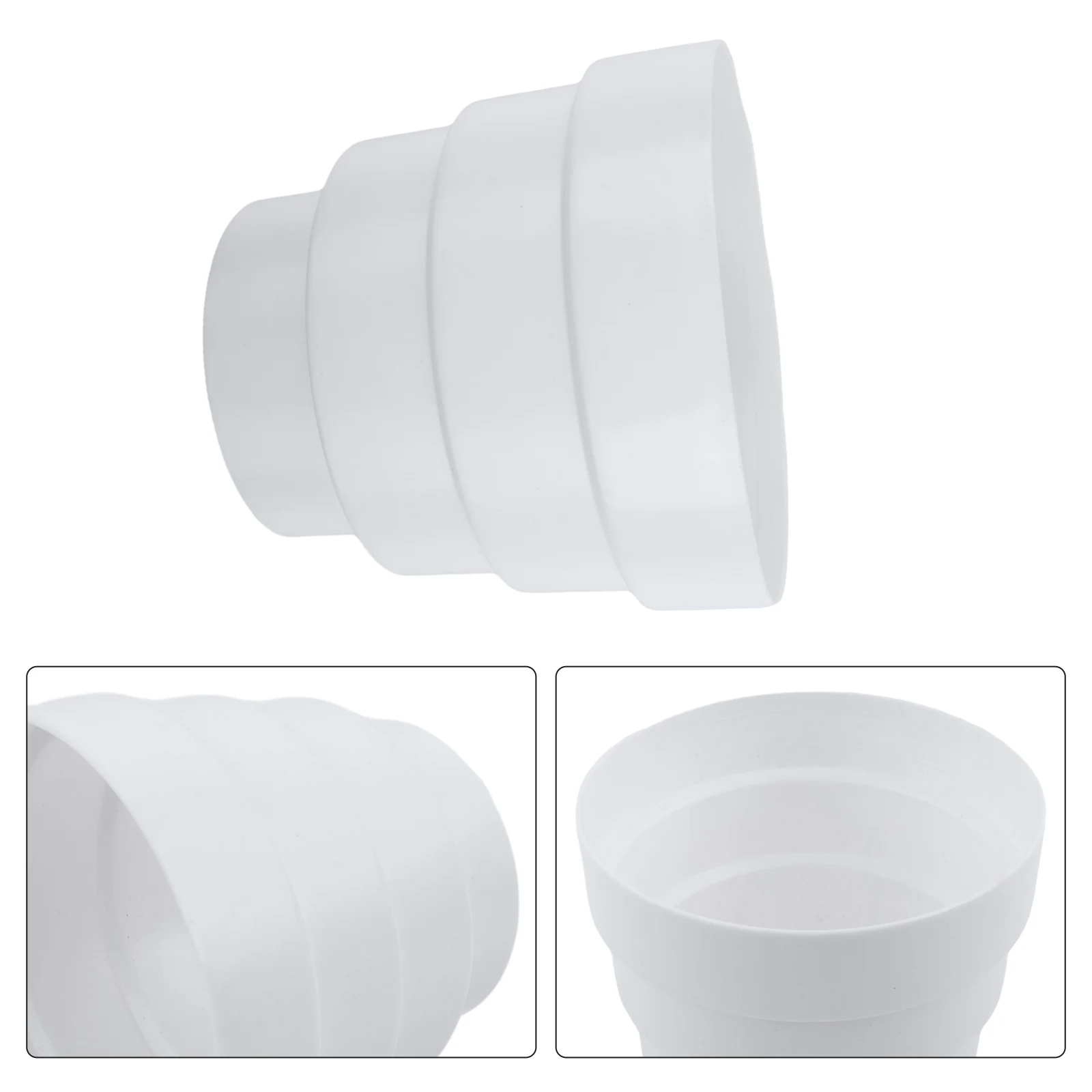 Portable Fan Pipe Fan Pipe Replacement ABS Plastic Connector Duct Duct Multi Reducer Extractor Extractor Fan Pipe Multi Reducer