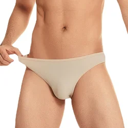 Panty Brief Lingerie Short Men Briefs Breathable Polyester Men's Thong Underpants with Comfortable Soft Fit Design