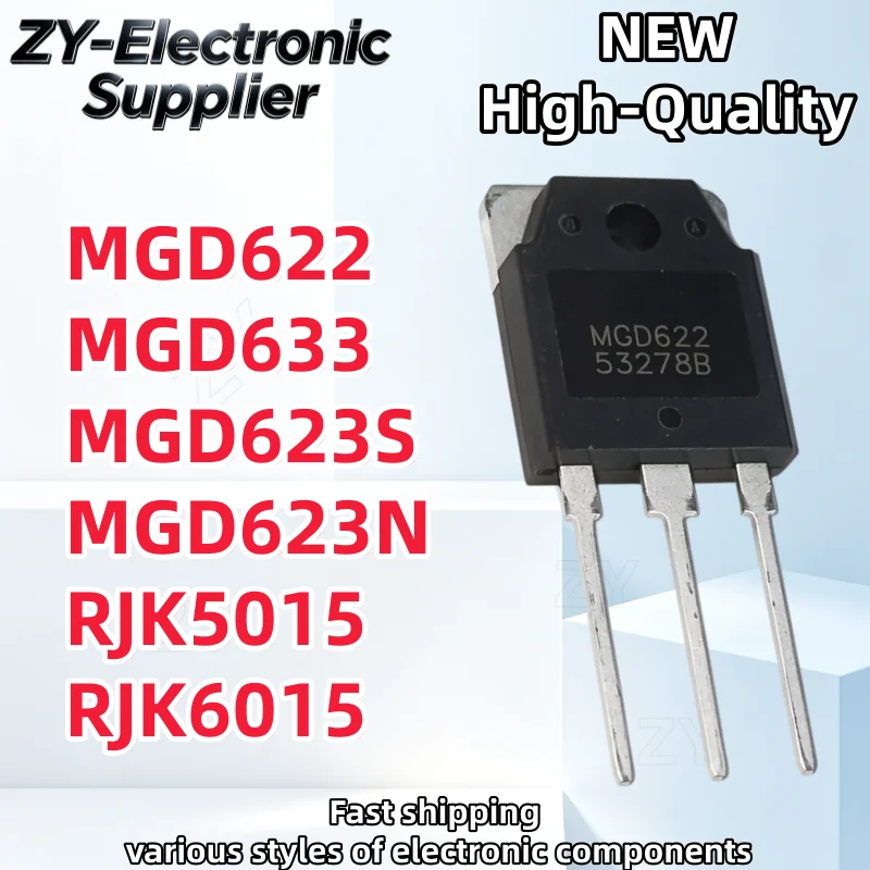 5Pcs MGD622 MGD623S MGD633 MGD623N RJK5015 RJK6015 TO-3P 100% New Best Quality In Stock