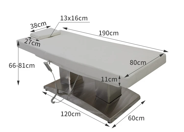 الأثاث التجاري الراقية سرير الوجه القابل للطي صالون تجميل 360 درجة صالون تجميل طاولات وأسرّة التدليك