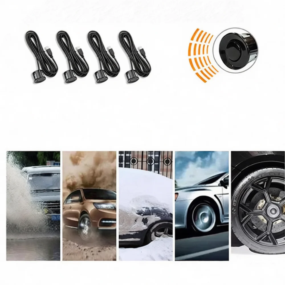 Parking Sensor Buzzer Display Indicator - 범용 자동차 후방 레이더 센서 키트