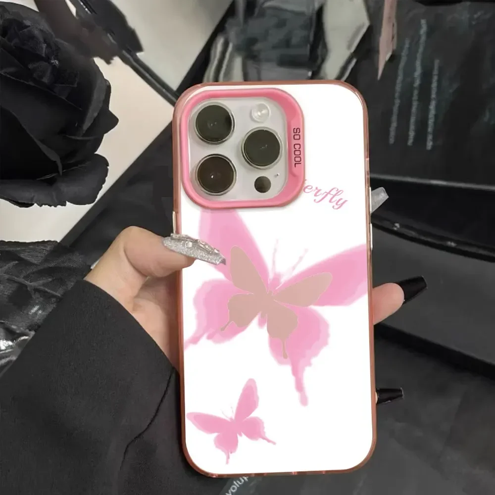 For Vivo Y28 4G 5G Y36i Case Soft Silicone IMD Shockproof Protector Colorful For VIVO Y36I Y 28 Back Cover Butterfly Fundas