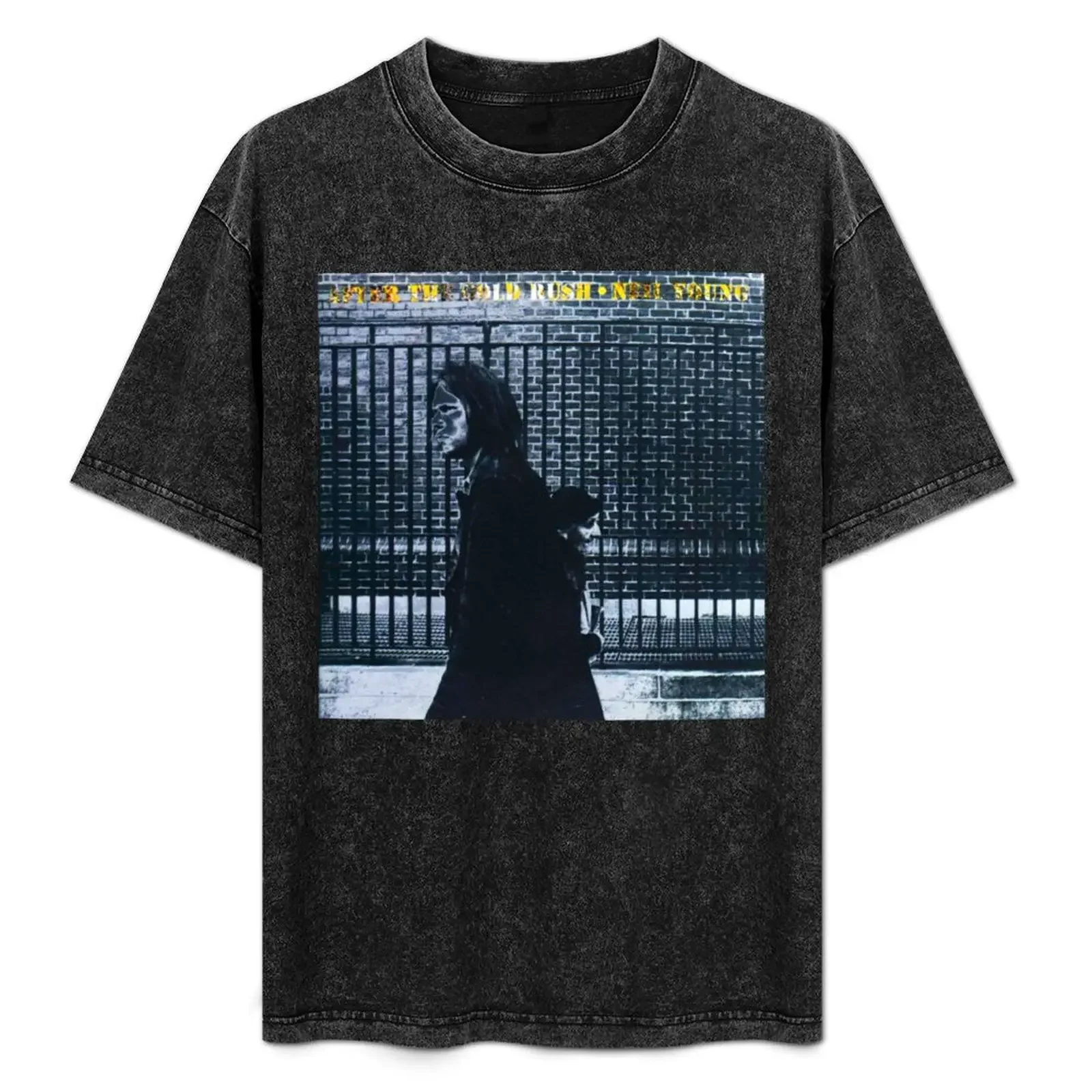 

After The Gold Rush. T-Shirt plain blue archive funny shirt cotton oversize t-shirts man funny t shirts men