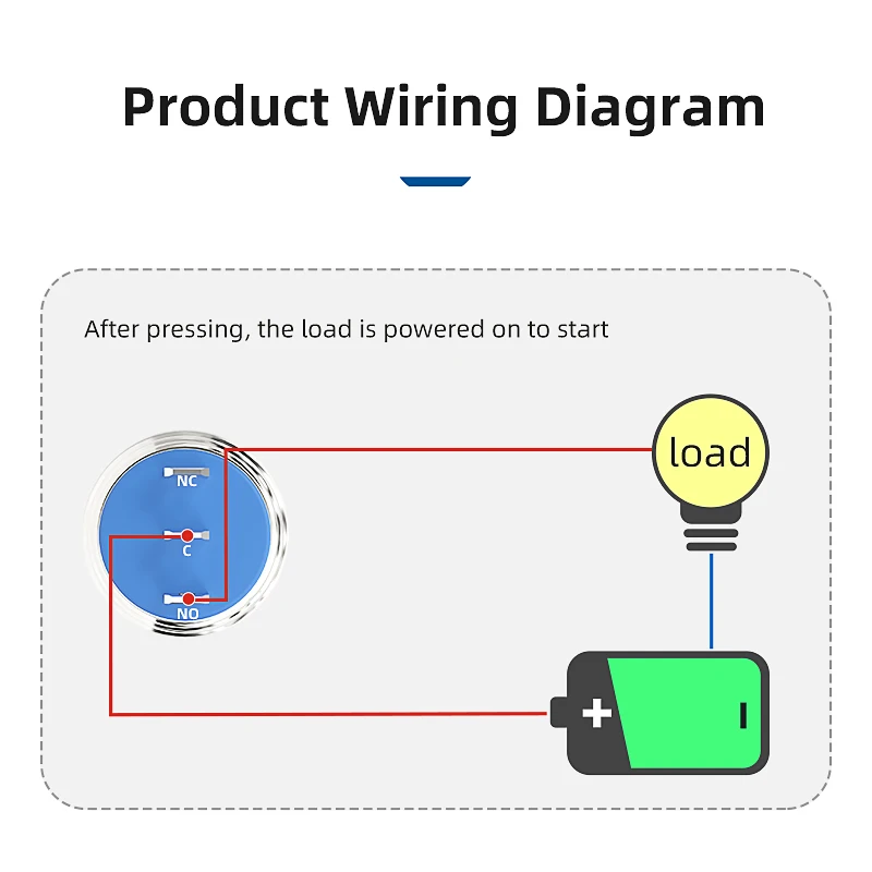Interruptor de botón de 10mm, interruptores redondos momentáneos/enganches de acero inoxidable SPDT, interruptor de Metal resistente al agua de 3 pines para electrónica de Metal