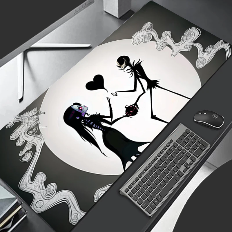 Mouse Pad Gaming Accessories PC Gamer alfombrilla xxl Computer Desk Mat Laptop Varmilo Jack Skellington Keyboard Pads Mousepad