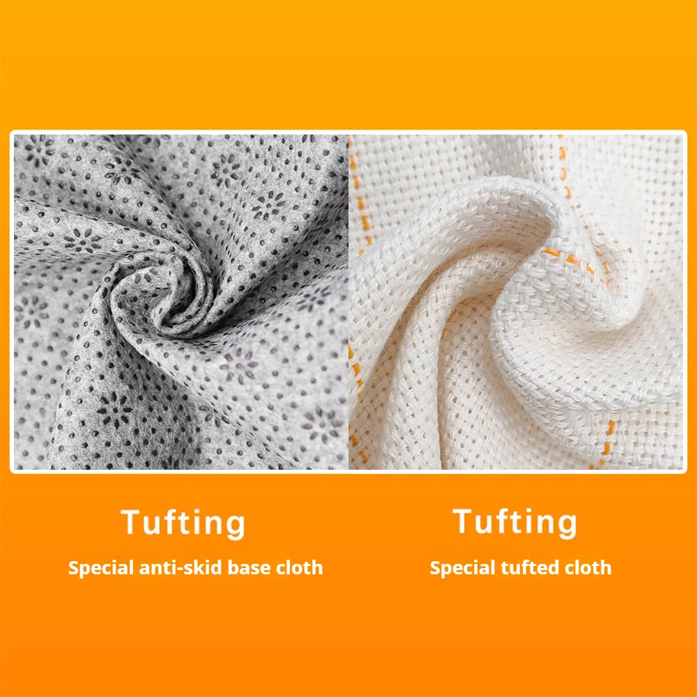 Premium Primary Tufting Cloth with Marked Lines, Monk Cloth for Rug-Punch, DIY Punch Needle Carpet Making Supplies view 3
