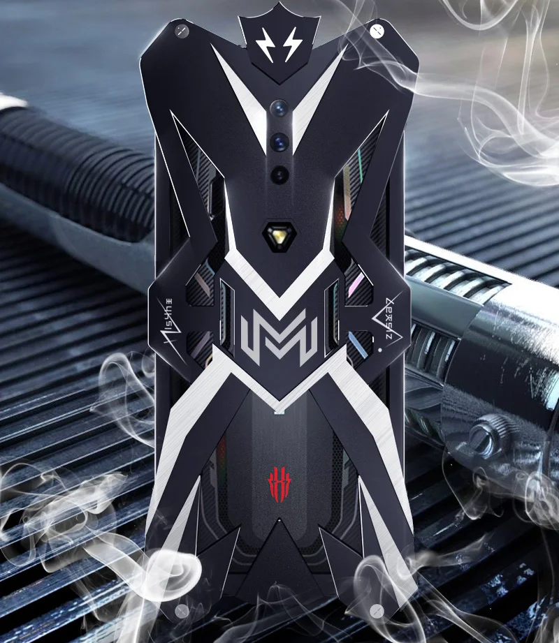 Powerful Shockproof Metal Armor Case For Nubia Red Magic 8S 7S Pro Plus 6R 6S 5G Pro Z50 Ultra Aluminum Cases Cover Bumper Coque