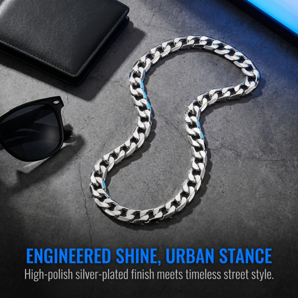 Special Offer 925 Sterling Silver Necklace for men's 16-30 Inches Classic 8MM Chain Luxury Jewelry Wedding Christmas gifts