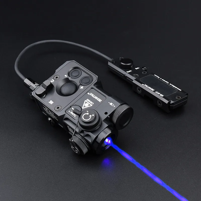 Voll funktions metall laser MAWL-C1 ir sichtbarer laser dbal dual strahl mit laser P-4 ngal high pointer PEQ-15 nylon gerät