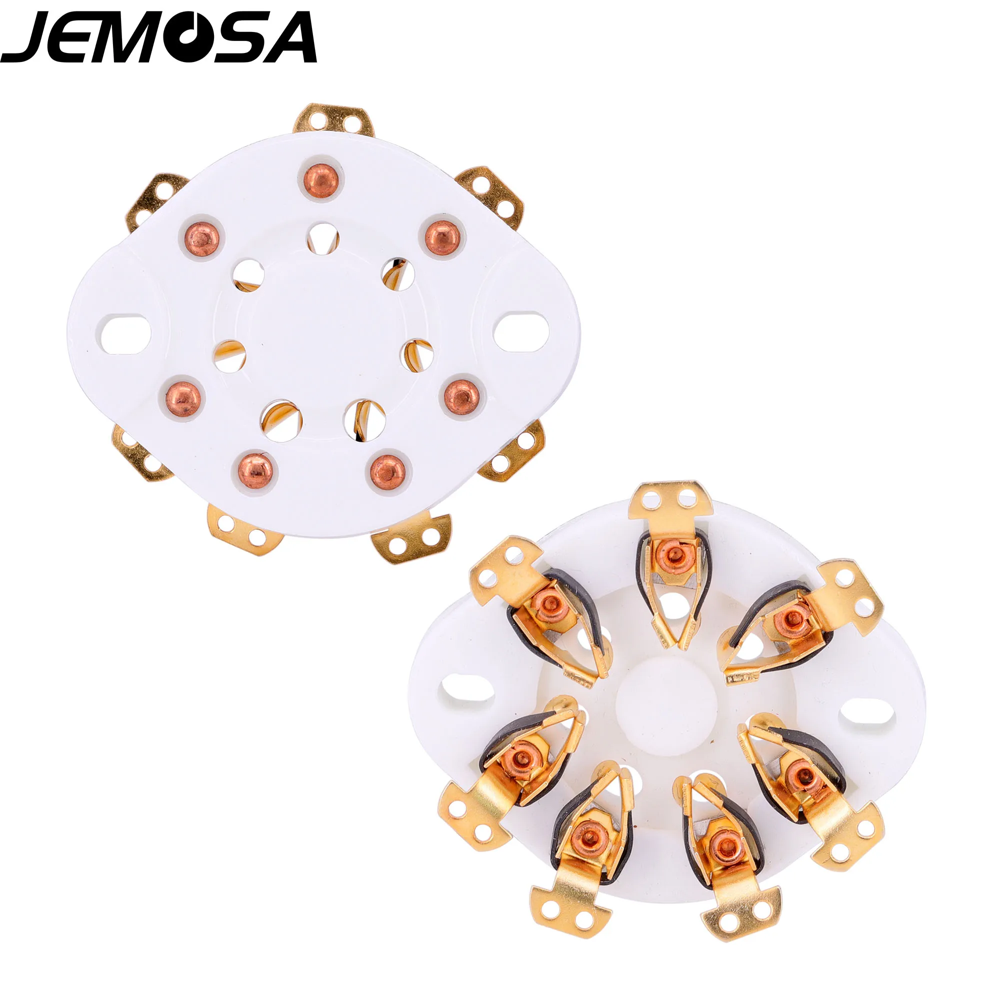 7Pin Tube Socket GZC7-13 Ceramic Vintage Valve Socket For FU-25 1625 6A6 826 832 Etc Vacuum Tube Amplifier Audio HIFI DIY