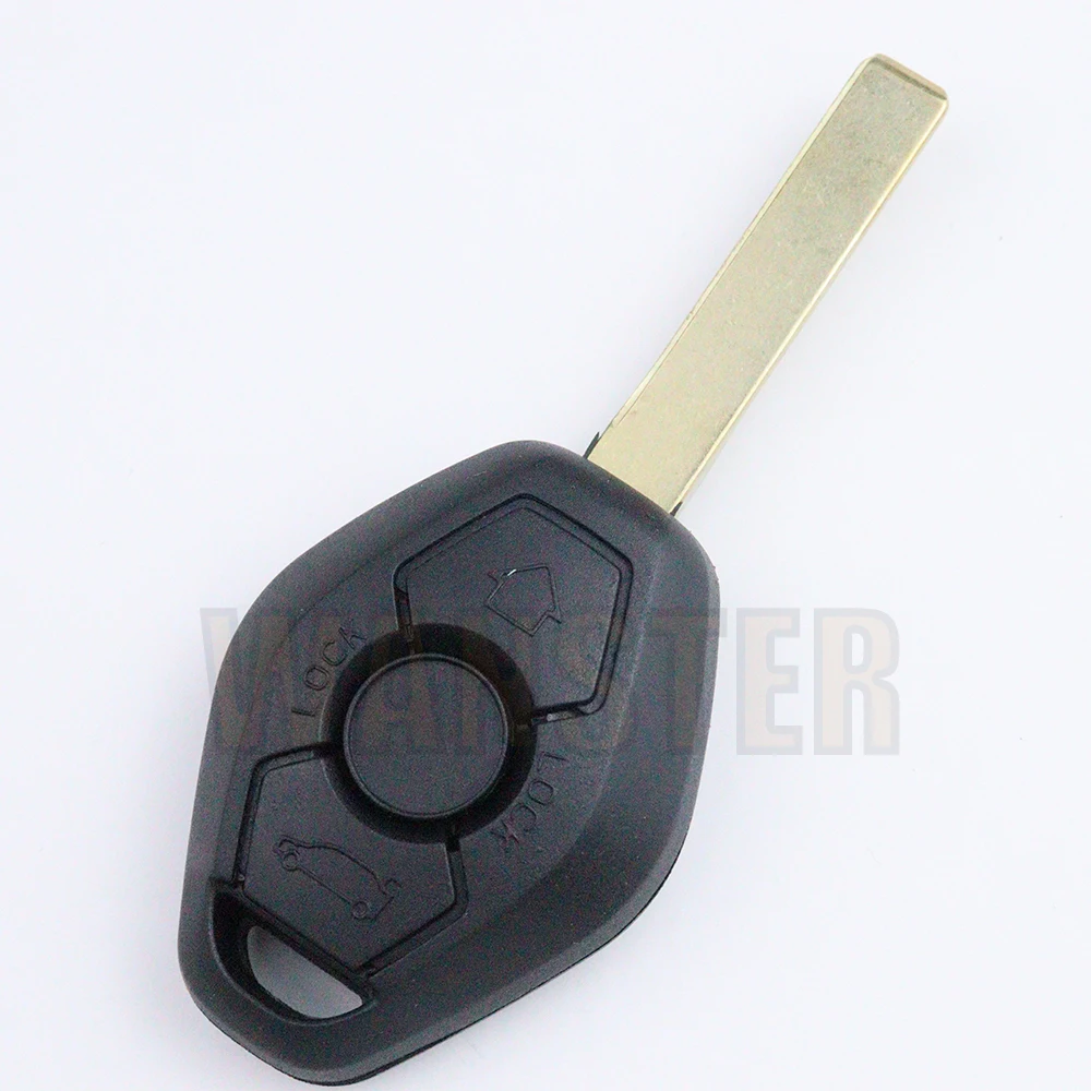 3 Botton Car Key Fob Case Shell Housing for BMW E38 E39 E46 X3 X5 Z3 Z4 1 3 5 7 Series Z1 Z2 Z5 E60 E83 E53 EWS System HU58 HU92