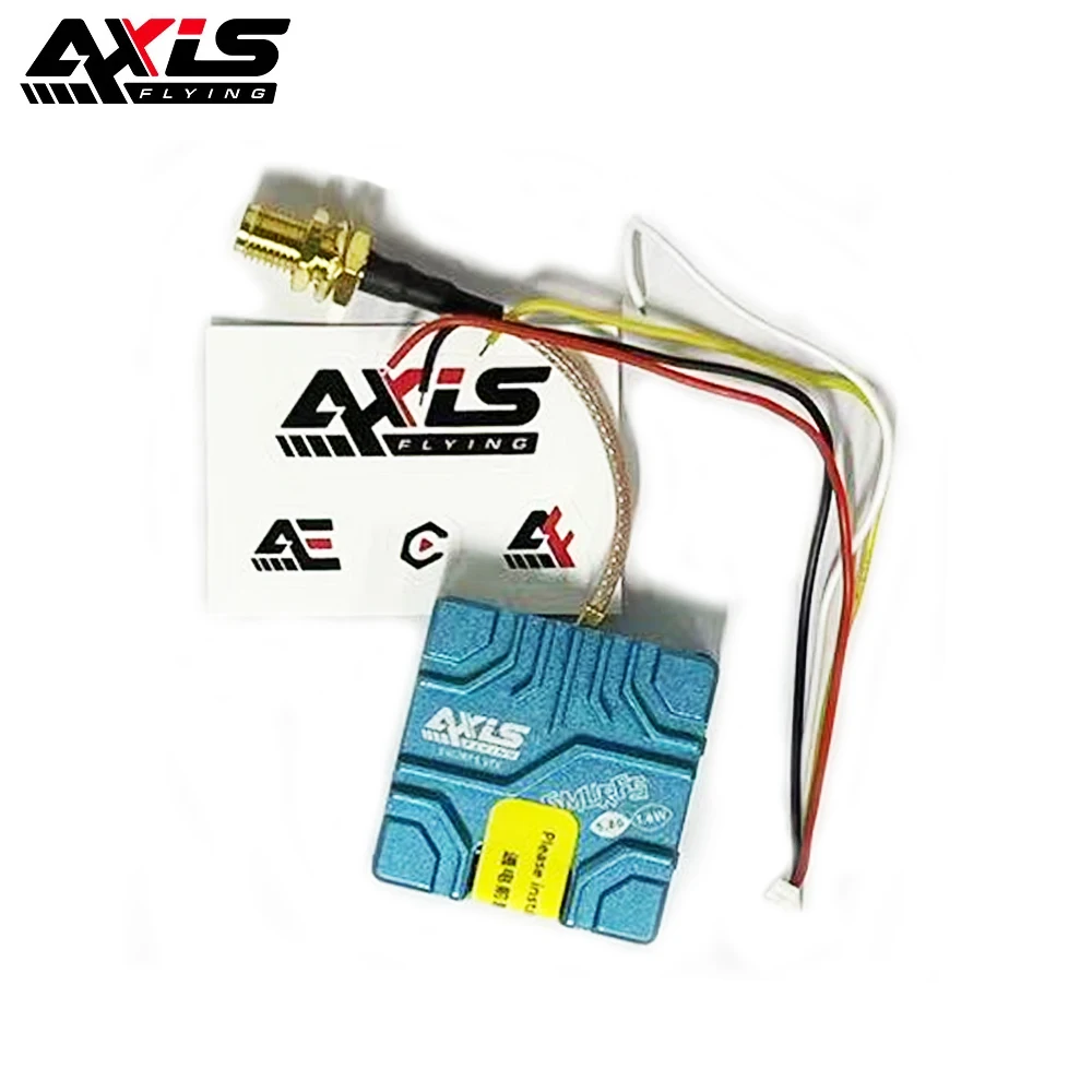 

Axisflying SMURFS VTX 5,8G 1,6 Вт Аналоговая передача изображения 25/100/250/800/1600 МВт 7 В-36 В OSD Control 20x20 мм для RC FPV Drone