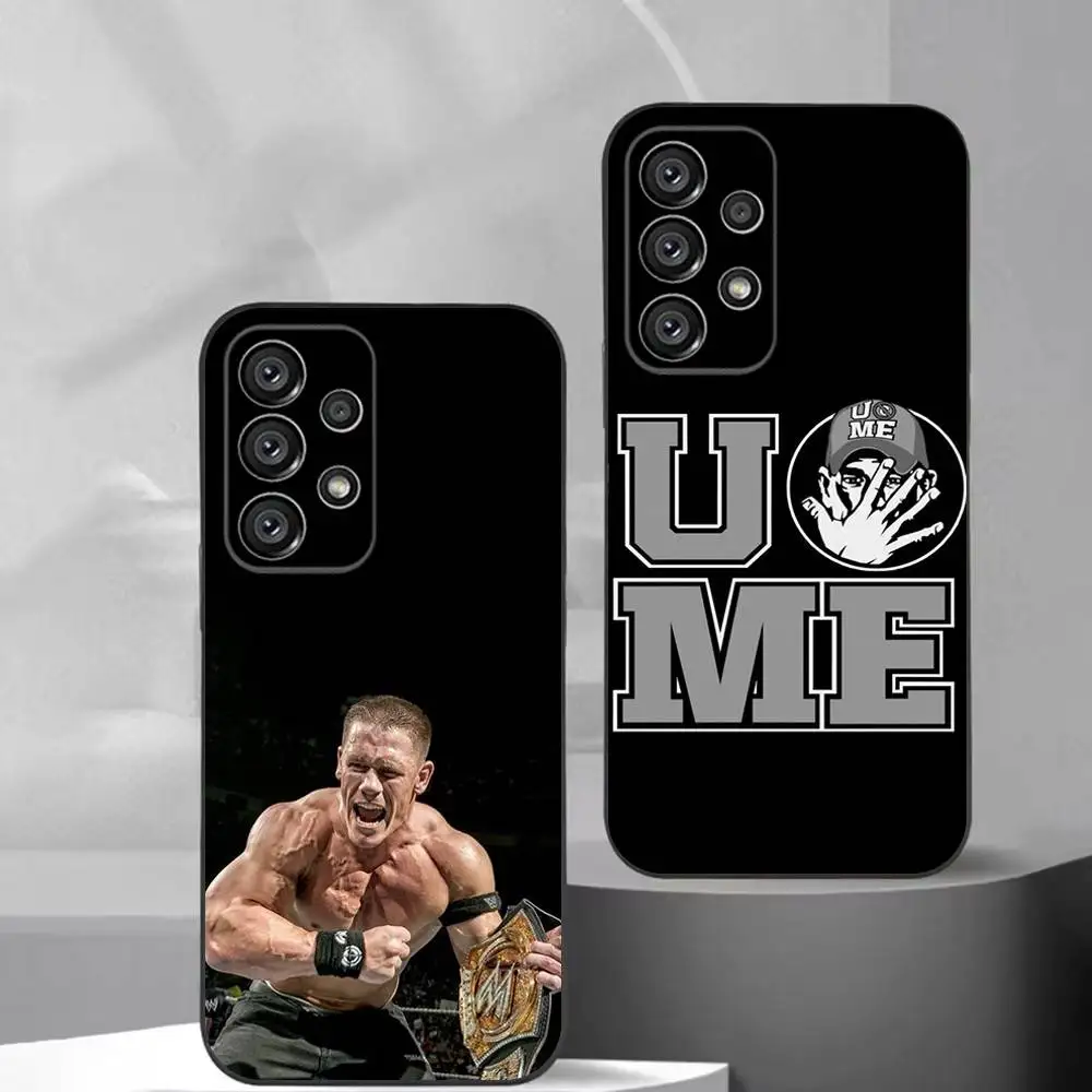 

John WWE C-Cena Phone Case For Samsung S25,S24,S21,S22,S23,S30,Ultra,S20,Plus,Fe,Lite,Note,10,9,5G Black Cover
