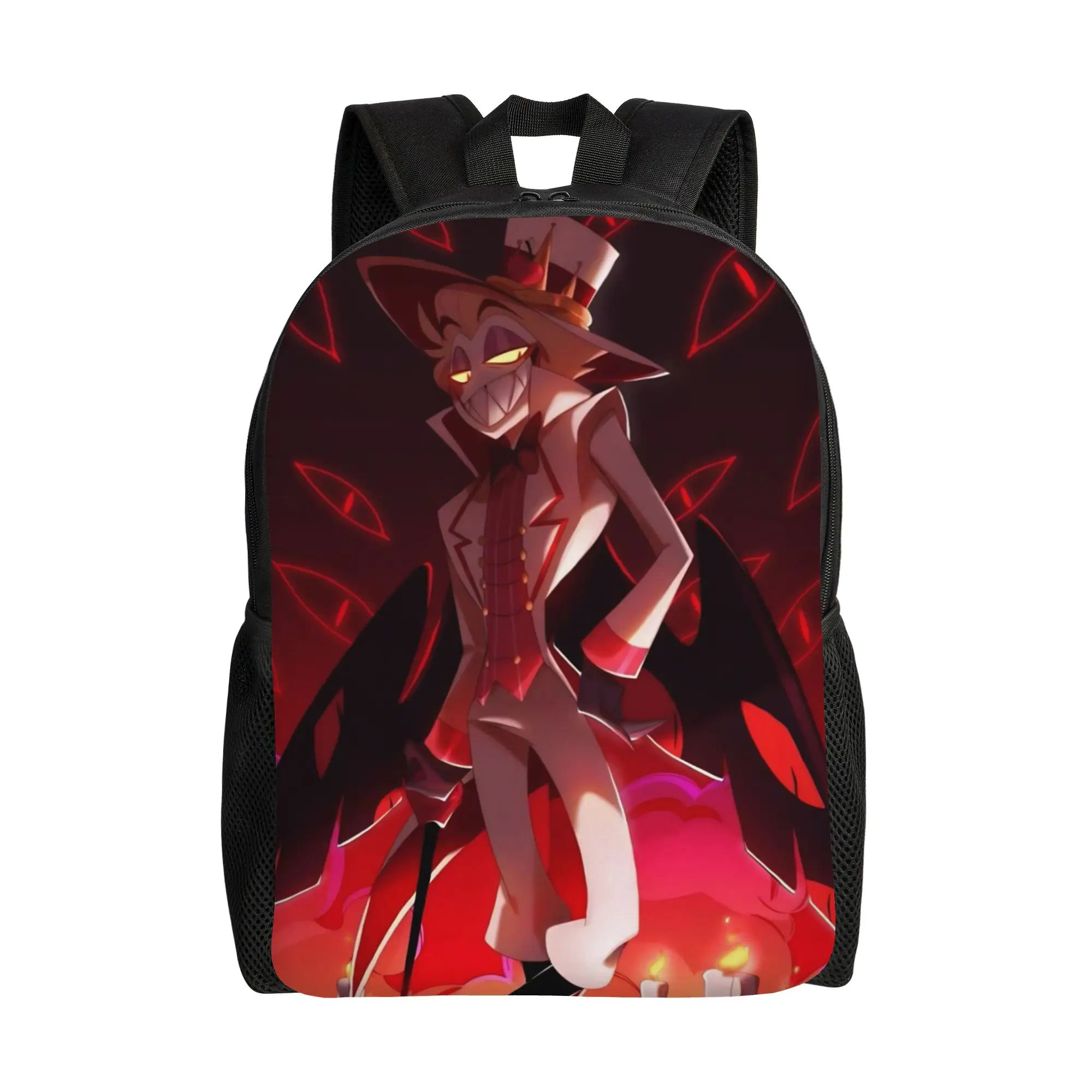 

Рюкзак Lucifer Morningstar Hazbined Hotels для мужчин и женщин, стильный студенческий рюкзак для работы, холщовые сумки для колледжа, для активного отдыха