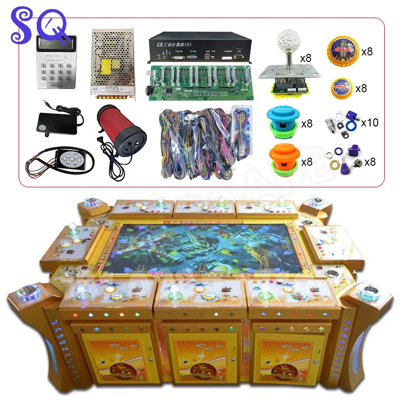 Arcade Joystick Children's Simulator Kit Fish Machine Kit Adult Street Kits