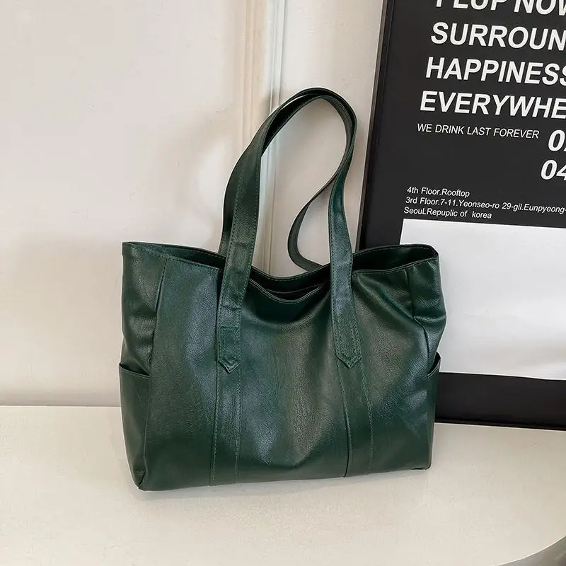 Spring 2026 Large Capacity Tote Bag Treebark Pattern Practical Women's Single Shoulder Bag Handheld Bag Chinese Style Fashion