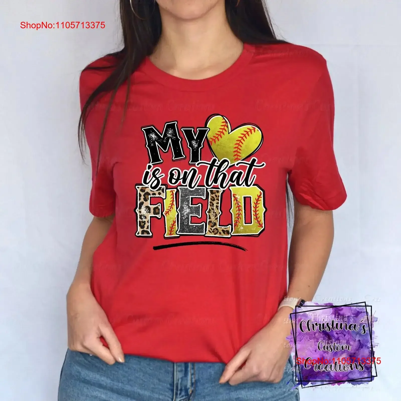 My Heart is on that Field T Shirt Trendy Softball Fast Shipping Super SofT for Kid's Bella Canvas vintage Washed Stylish