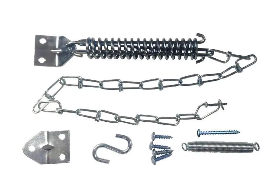1 pçs fechadura de corrente porta à prova de vento anti-roubo corrente de segurança resistente aço tempestade protetor de porta trava ferragem