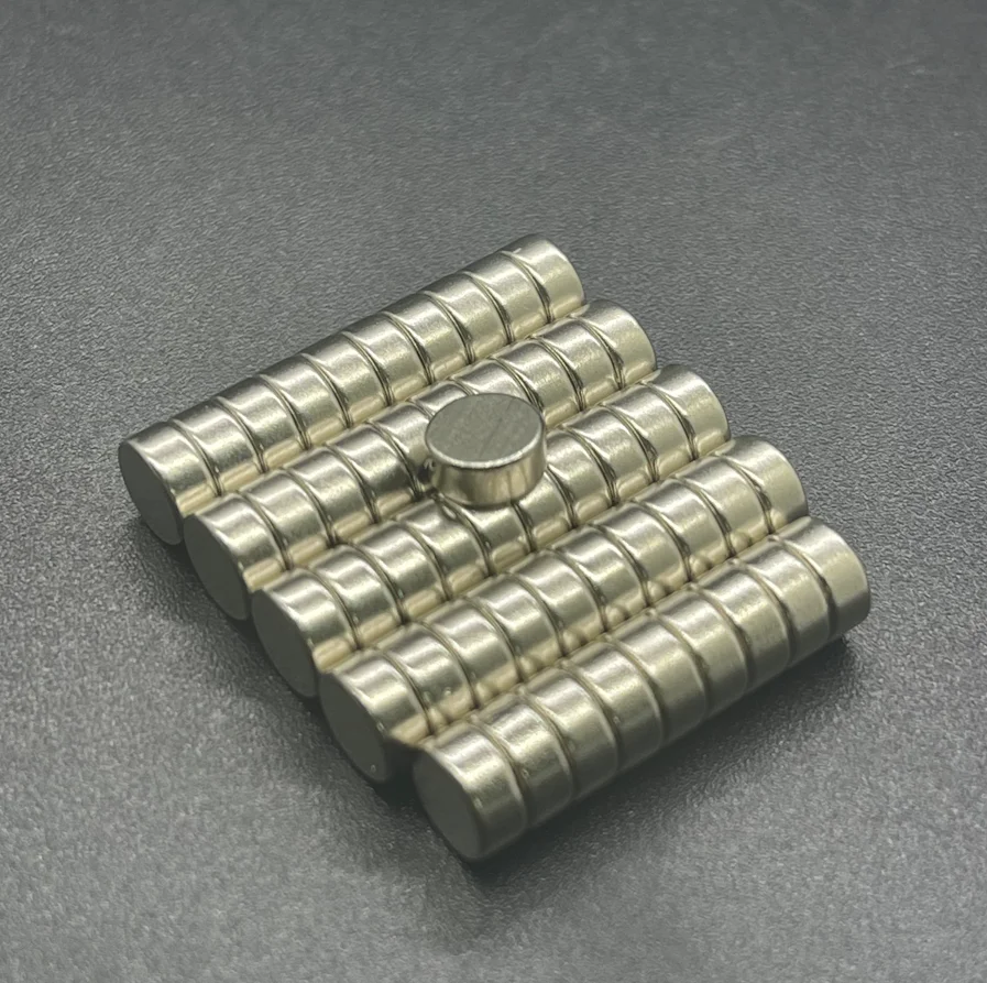 50 Pcs 6x3mm 네오디뮴 자석 6mm X 3mm N35 NdFeB 라운드 슈퍼 강력한 강력한 영구 자석 Imanes 디스크 6*3mm 작은 자석