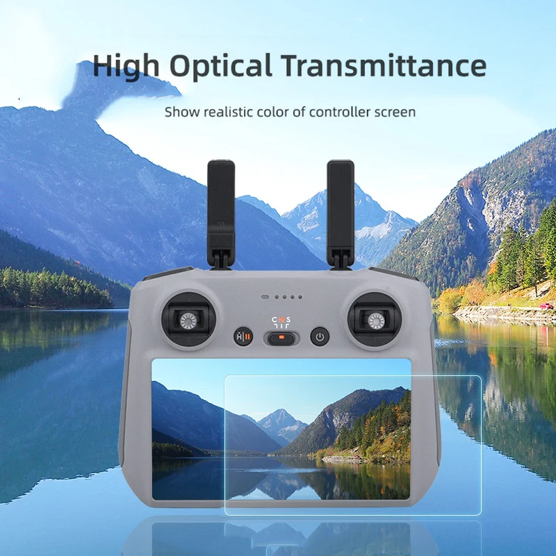 Tempered Glass Film for DJI AIR 3S/Mini 4 Pro/AIR 3 RC 2 Controller Accessories RC2 Screen Protector Explosion-proof Shock-proof