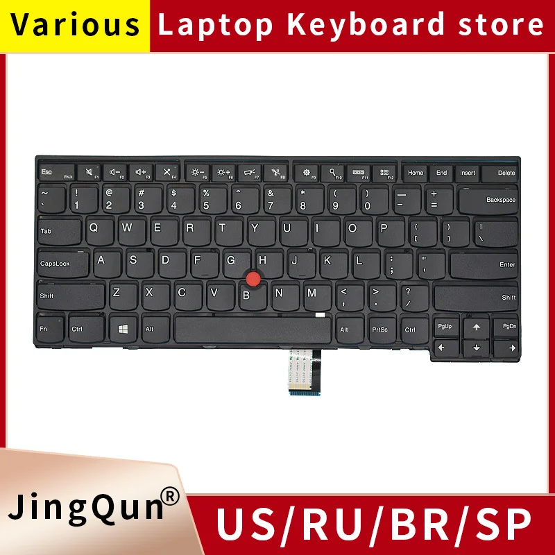 100% nowy dla nas/rosyjski dla Lenovo Thinkpad T440 T440S T431S T440P T450 T450S T460 E431 E440 L450 L460 L470 klawiatura laptopa