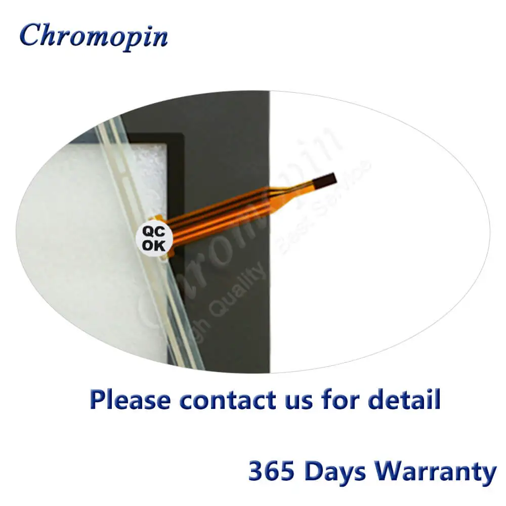 

Touch Screen Panel Glass Digitizer for TPC1262H TPC1262HT TPC1262Hi IPC-1260T-H KDT-2596 with Front Overlay Protective Film