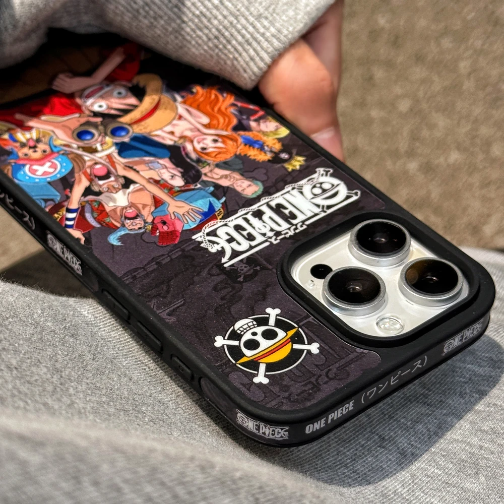 Fashion Cool Japan Anime One Piece Luffy Roronoa Zoro Phone Case For iPhone 17 16 15 14 13 Pro Max Shockproof Hard Cover view 5