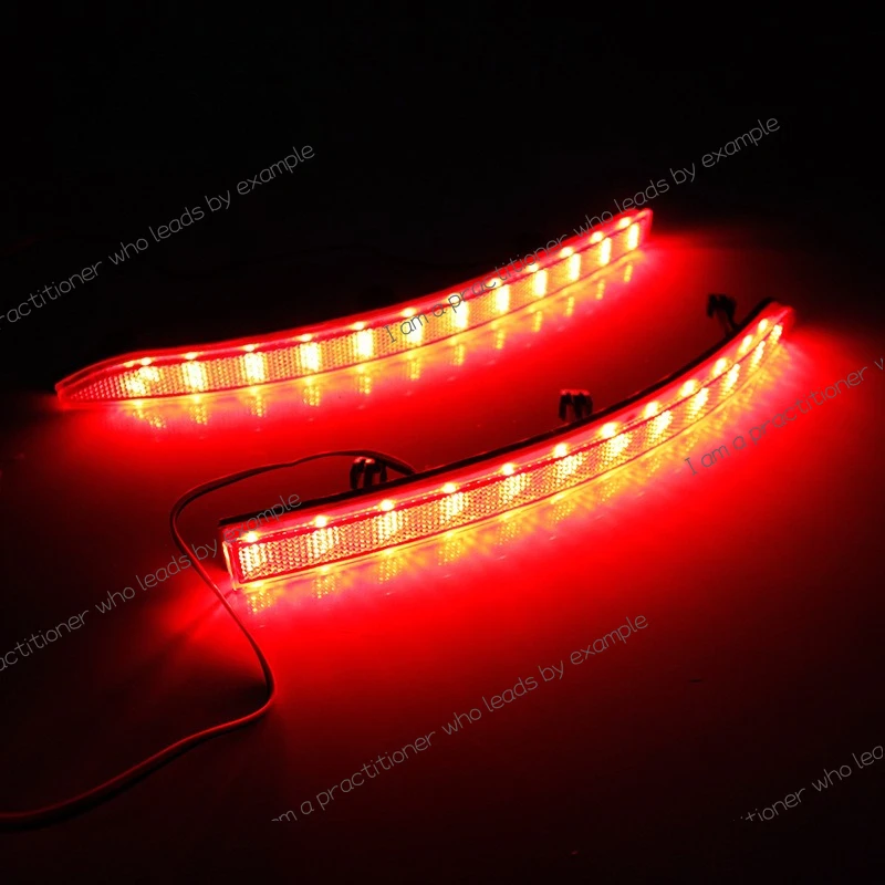 مناسبة لـ 09-16 مصباح شريط خلفي فولكس فاجن تيغوان، ضوء خلفي خاص لضوء فرامل السيارة