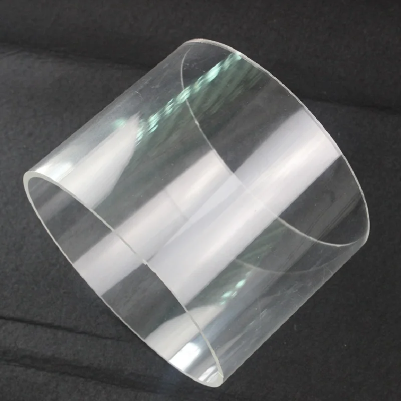 Naxilai 1 buah Tabung Akrilik Transparan 10x8 inci 12x10 inci untuk Drum Ki