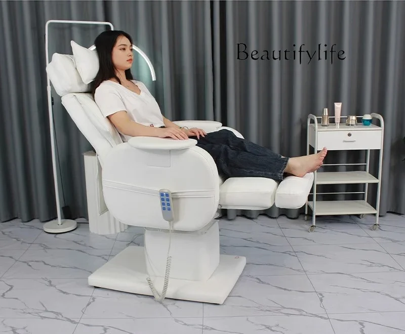 

automatic special multi-function foldable massage chair Electric beauty salon special embroidery bed, fully