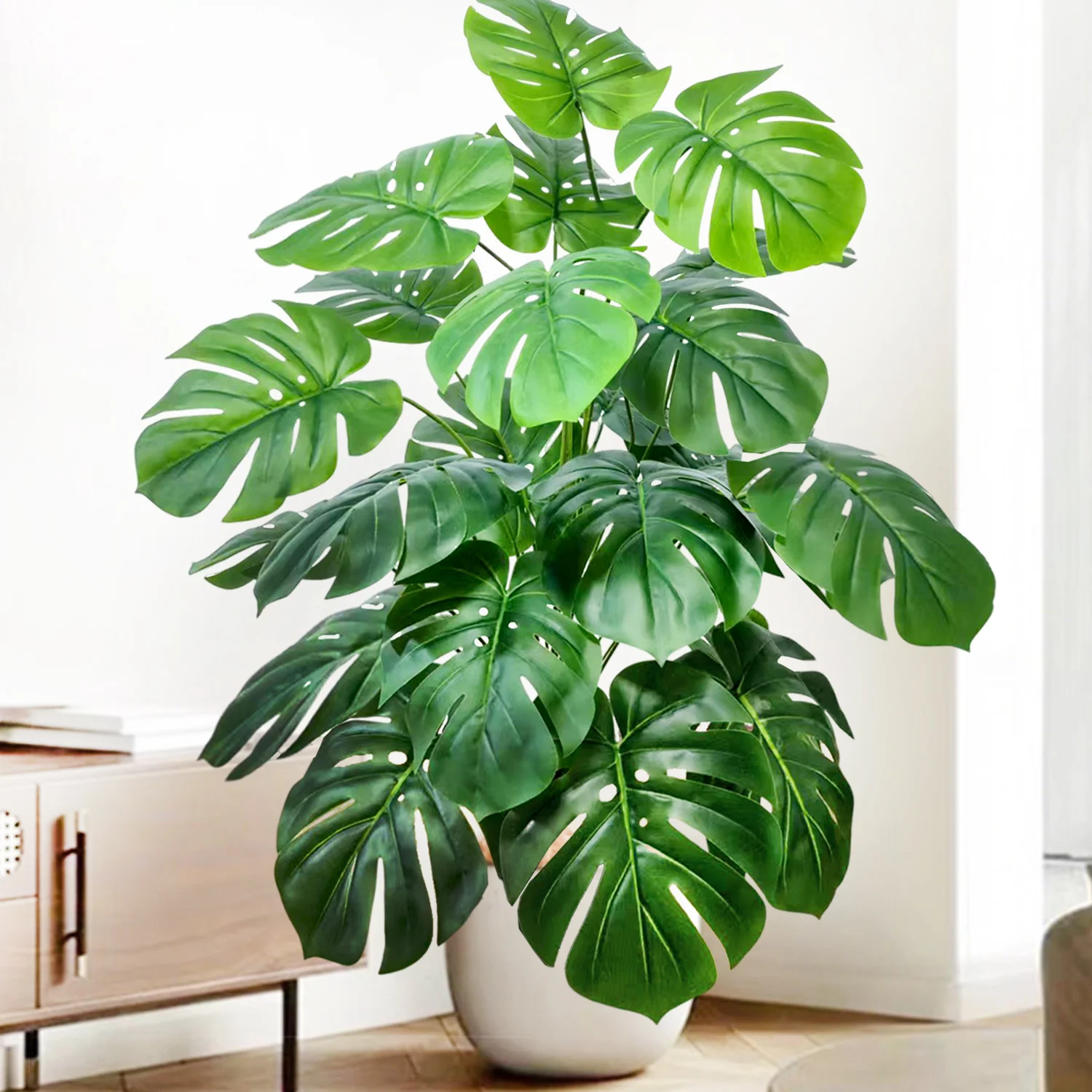

Paste whole leaf lightweight and portable artificial simulation plants for balcony and terrace home decoration H1620