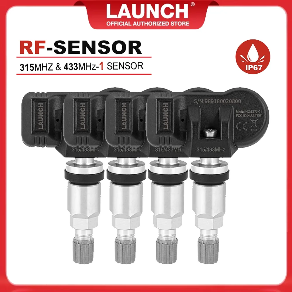 

LAUNCH X431 Sensor 2 in 1 RF-Sensor 315MHz/433MHz TPMS Tire Repair Tools Scanner TSGUN Tire Pressure Sensors Tester Programming