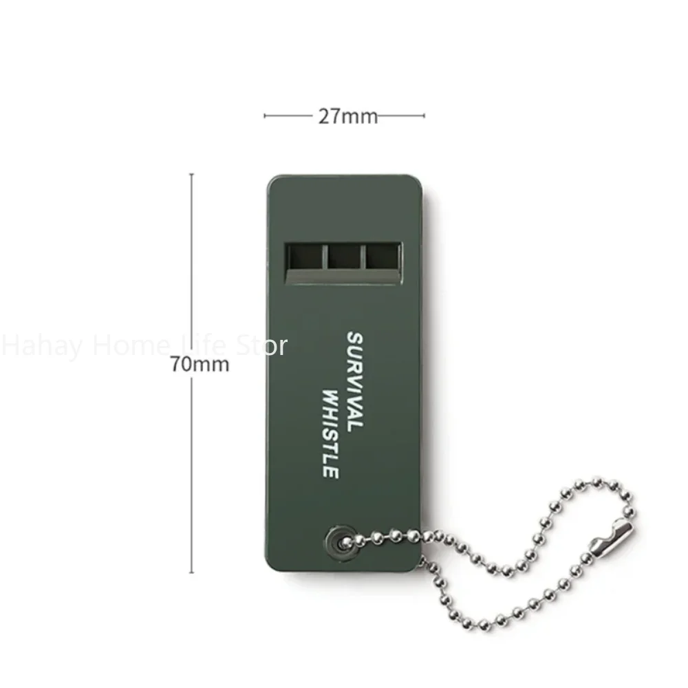 1Pcs High Decibel Survival Whistle Portable Outdoor Multiple Audio Whistle Camping Emergency Hiking Accessories edc Tool
