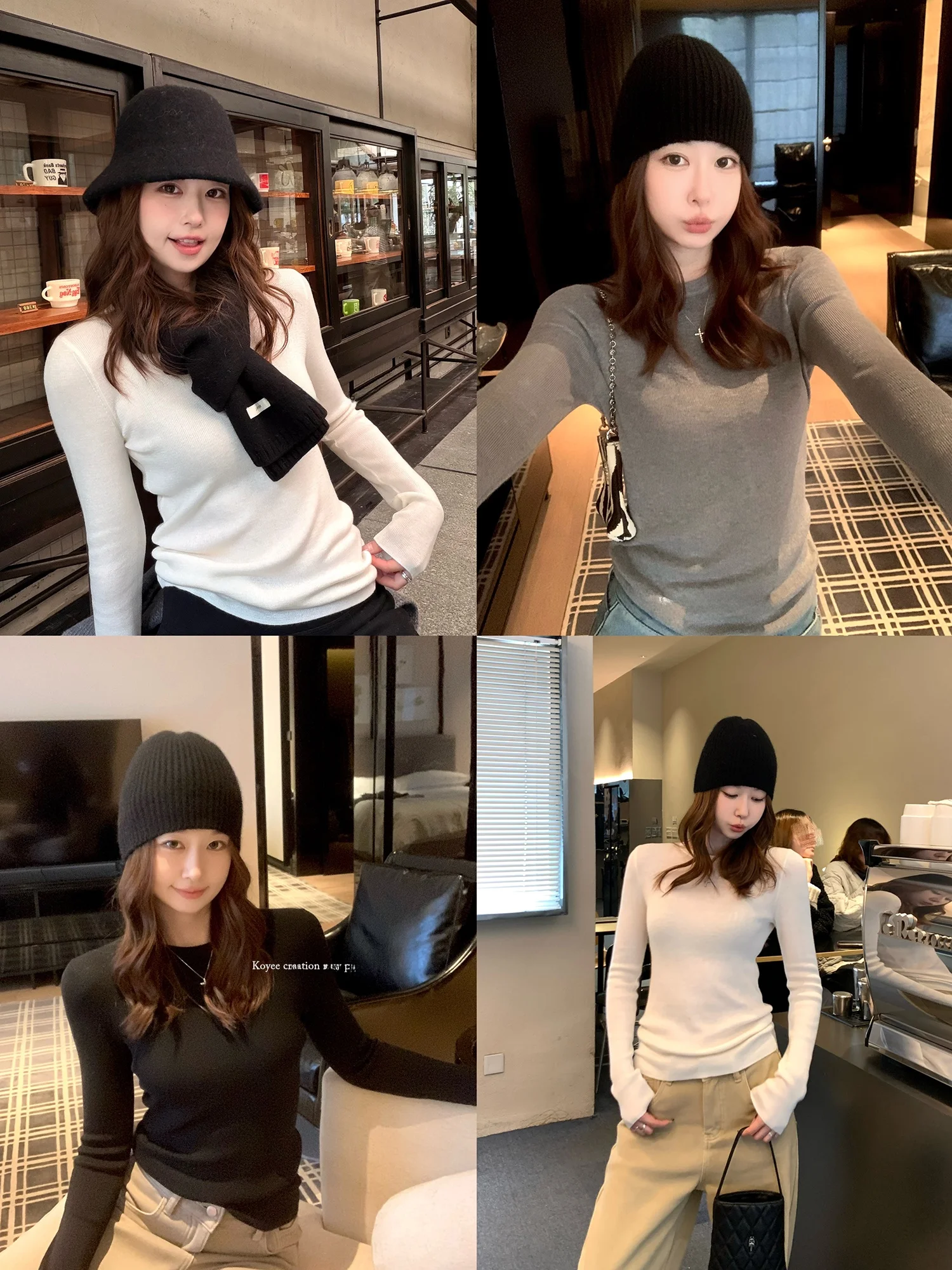 

Женский шерстяной вязаный свитер приталенного кроя, теплый базовый топ, однотонный, повседневный, модный, вязаный шерстяной свитер