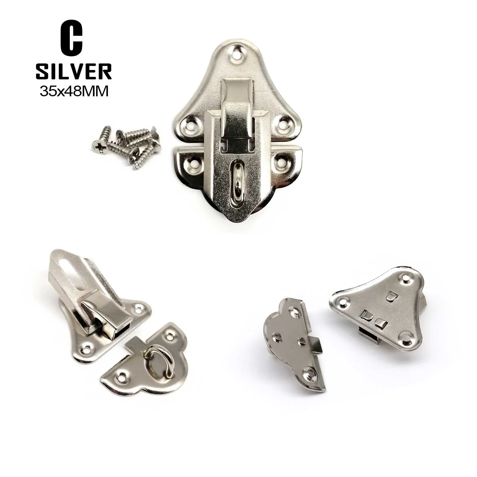 C silver 35x48mm