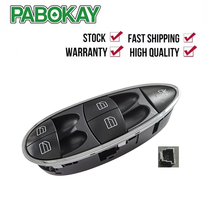 

Front Left Master Power Window Switch For Mercedes Benz CLS550 CLS63 AMG CLS55 2118213679 2118219951 A2118210058 A2118213579