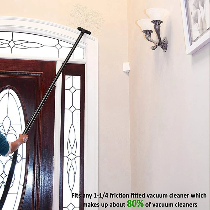 A01V-12Pcs 1.25 بوصة فراغ الملحقات والمرفقات تمديد الصولجانات لمتجر Vac تمديد العصا مرفق فراغ الأنابيب