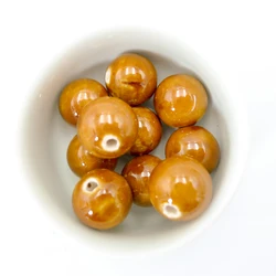 16# 10pcs Big unique Ceramic beads not silicone porcelain bead for jewelry making 16mm  #A101B