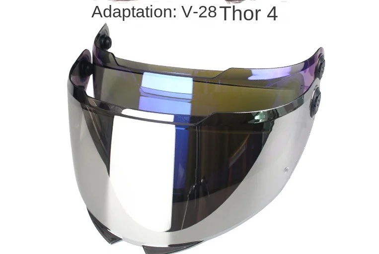 MT THUNDER4 SV Motorcycle Helmet Lens MT-V-28 Plated Color Plated Blue Visors Helmet Accessories